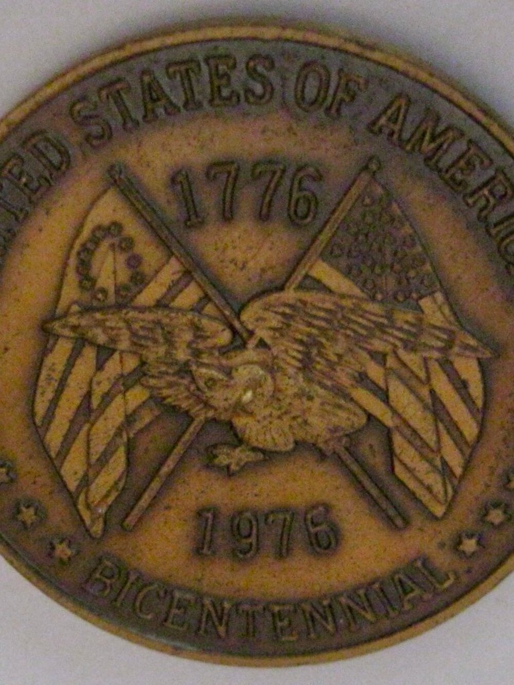 UNITED STATES OF AMAERICA 1776 BICENTENNIAL COIN-GREAT COLLECTORS ITEM